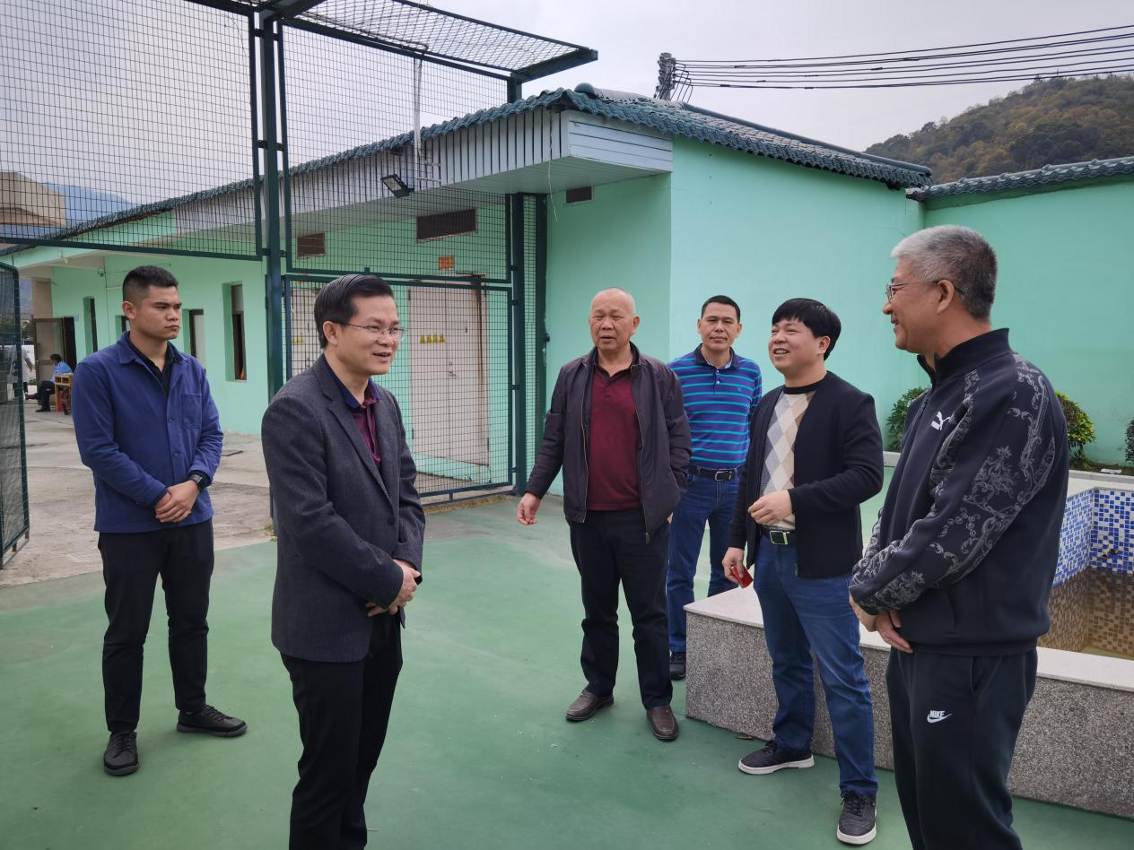 丰顺县副县长李吉祥与县民政局局长张小欣等一行莅临我院指导工作