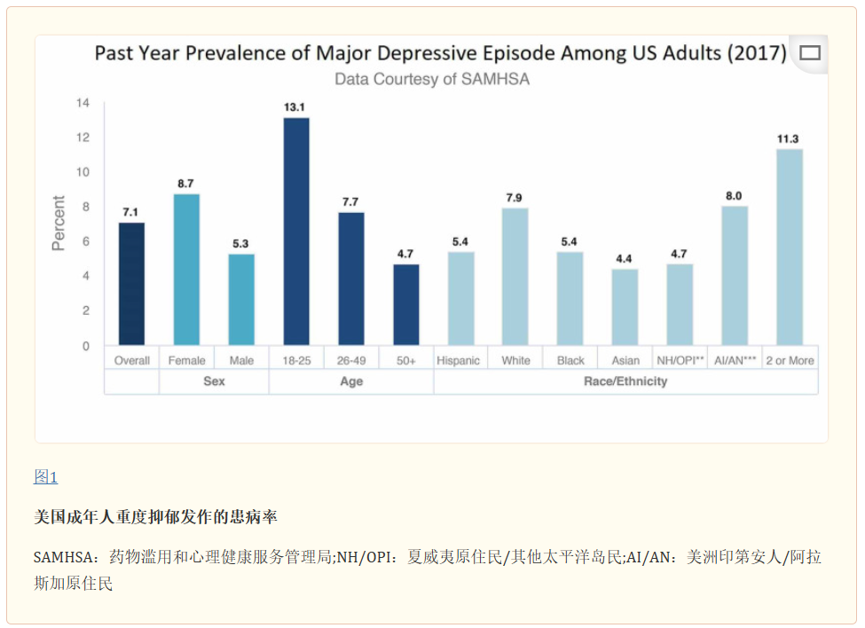 图一美国成年人重度抑郁症发作的患病率.png